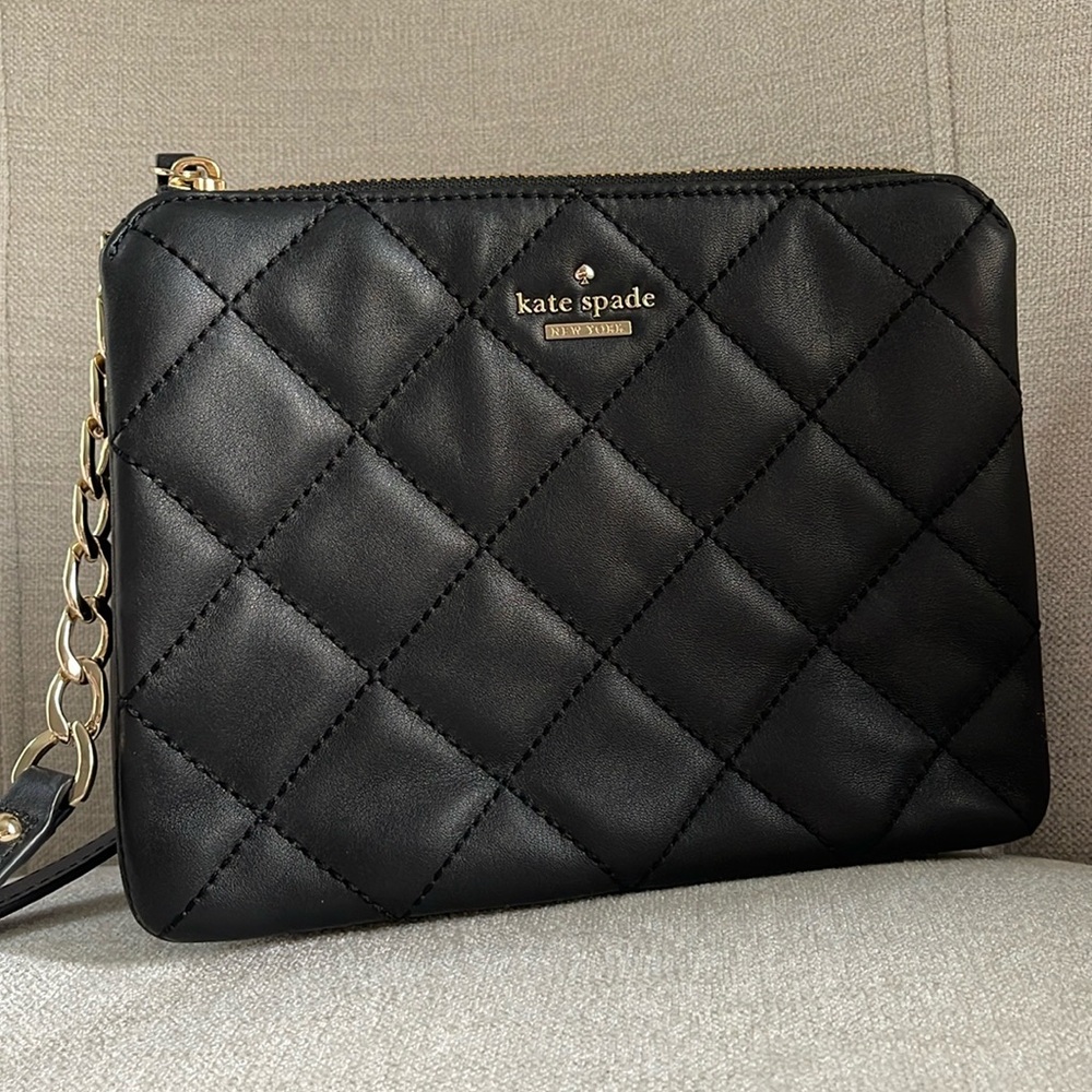 KATE SPADE Quilted Leather Crossbody Bag